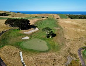 Kauri Cliffs 3rd Aerial Back